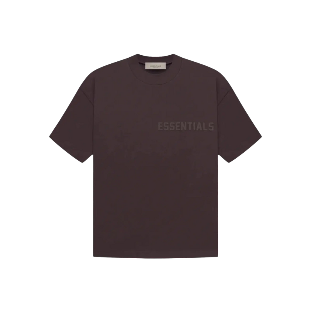 Fear of God – Essentials – T-Shirt in Pflaumenfarbe