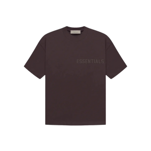 Fear of God – Essentials – T-Shirt in Pflaumenfarbe