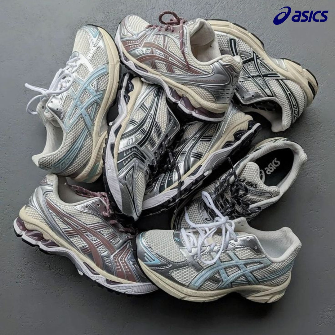 Asics en hun nieuwe trending modellen: Gel-Kayano 14, Gel-NYC, Gel-1130 en Gel-Nimbus 9