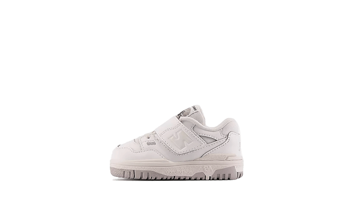 New Balance 550 Bungee Lace Top Strap White Bébé (TD)