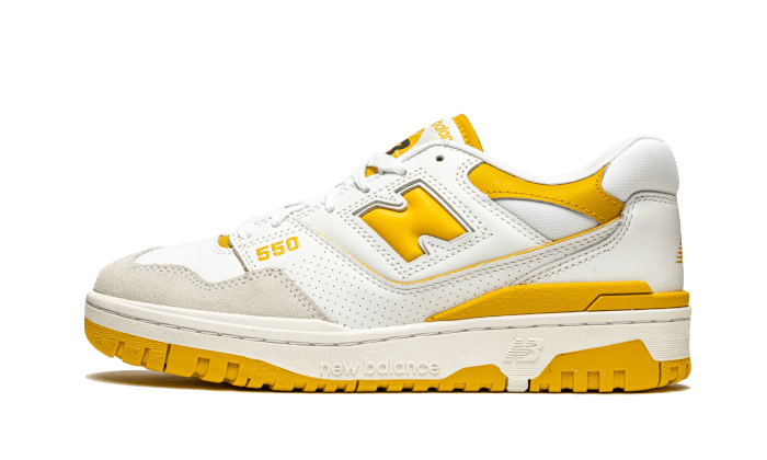 New Balance 550 Sea Salt Varsity Gold