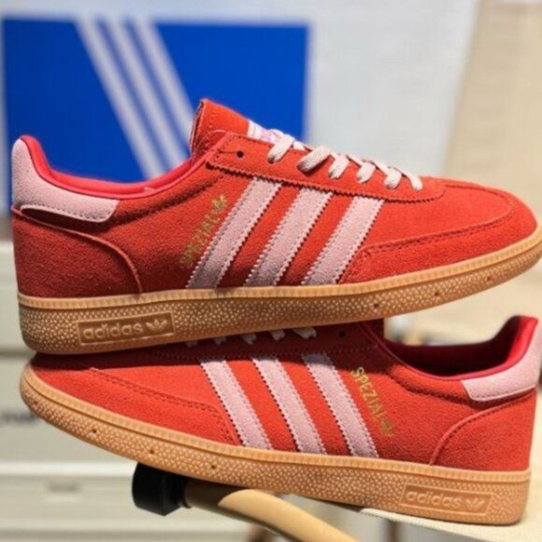 ADIDAS HANDBALL SPEZIAL BRIGHT RED CLEAR PINK