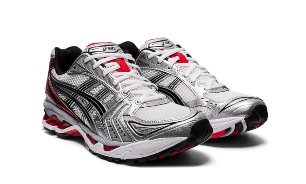 ASICS Gel-Kayano 14 White Classic Red