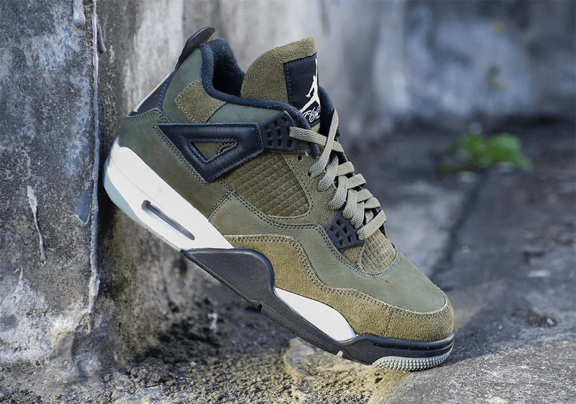 Nike Air Jordan 4 Craft Medium Olive