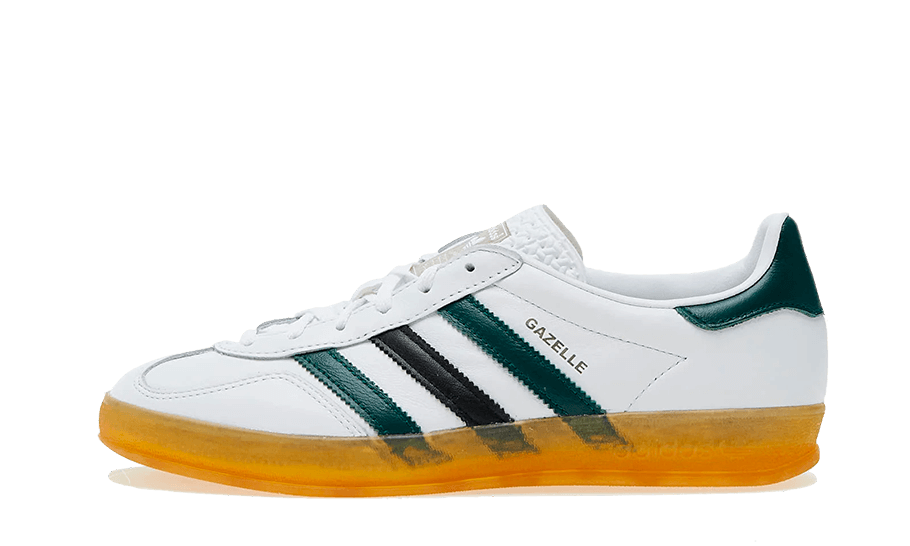 Gazelle Indoor White Collegiate Green - IE2957