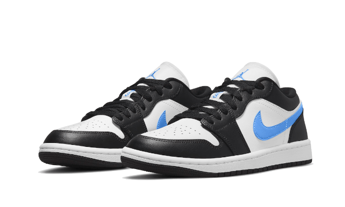 Air Jordan 1 Low Black University Blue - DC0774-041