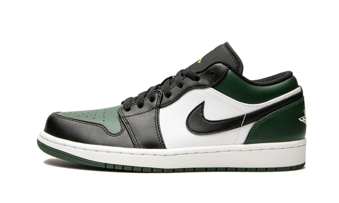 Air Jordan 1 Low Green Toe - 553558-371 / 553560-371