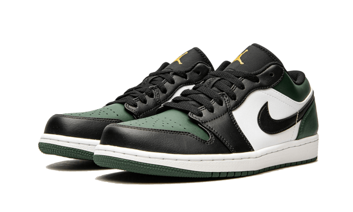 Air Jordan 1 Low Green Toe - 553558-371 / 553560-371