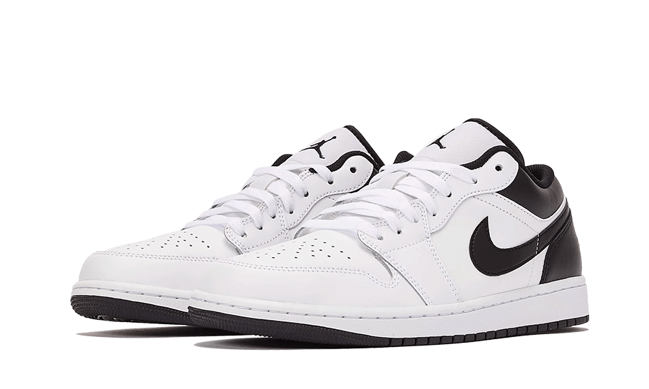 Air Jordan 1 Low White Black - 553560-132 / 553558-132