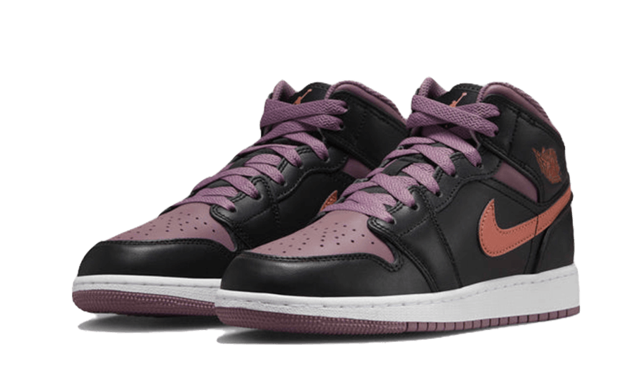 Air Jordan 1 Mid Black Sky J Mauve - FB9909-008