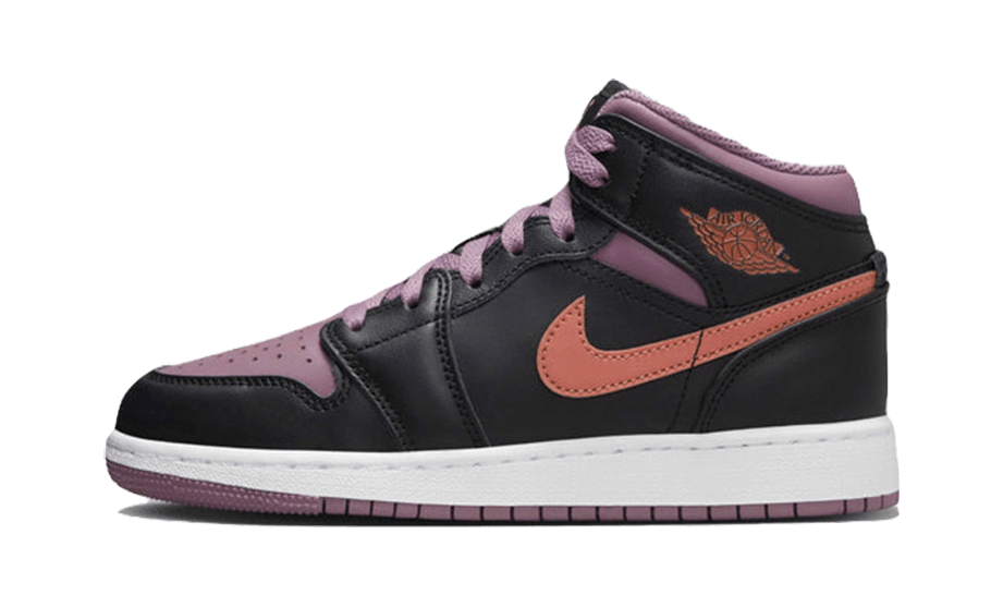 Air Jordan 1 Mid Black Sky J Mauve