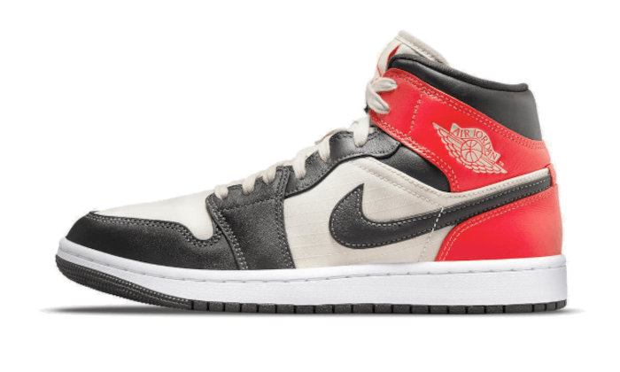 Air Jordan 1 Mid Light Orewood Brown - DQ6078-100