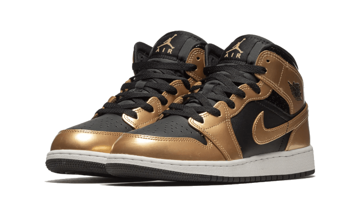 Air Jordan 1 Mid Metallic Gold - DR6967-071