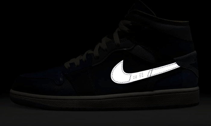 Air Jordan 1 Mid SE Craft Obsidian - DR8868-400 / DX2193-400