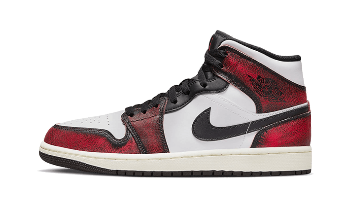 Air Jordan 1 Mid SE Wear-Away Chicago - DV9565-006 / FB0568-006