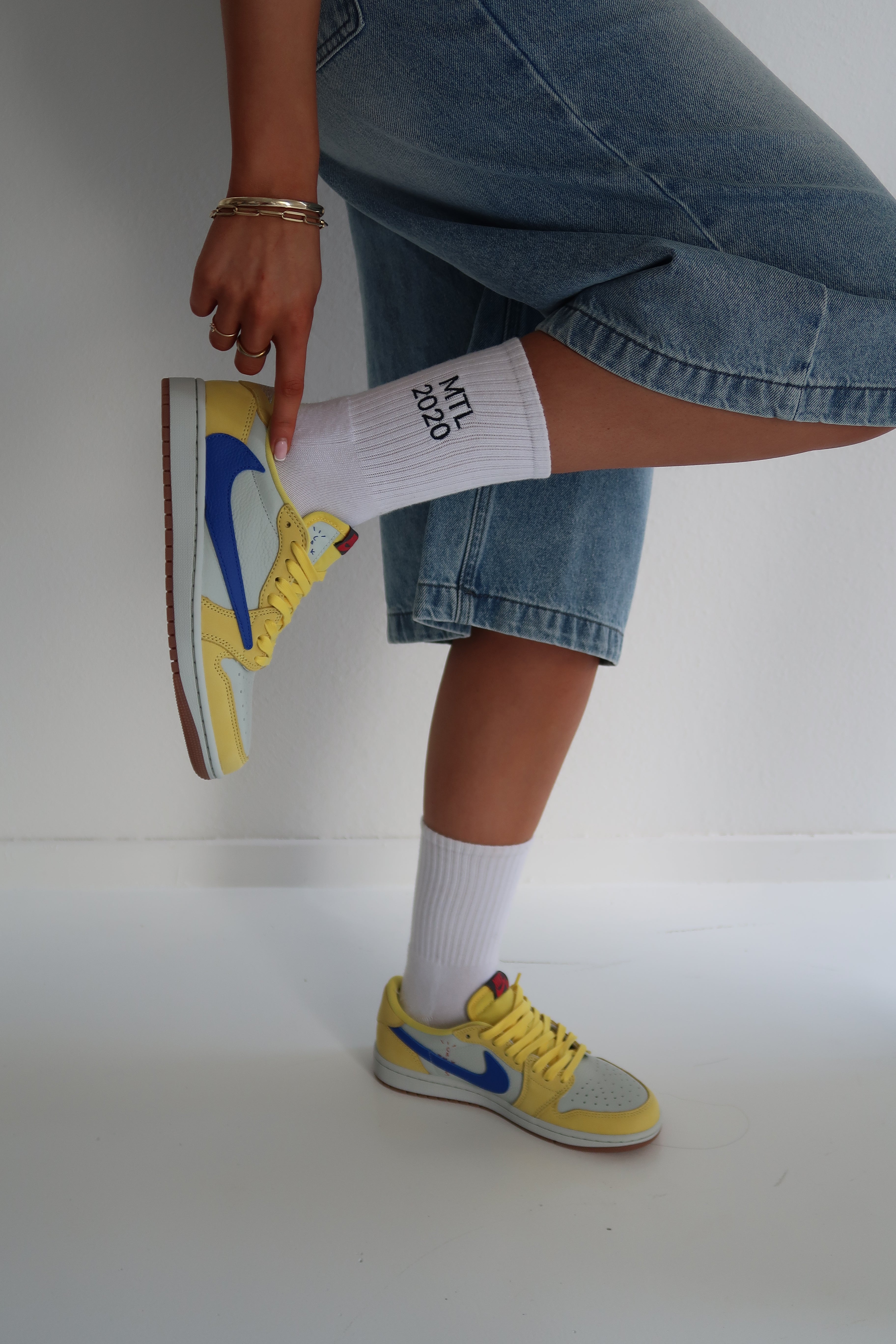 Air Jordan 1 Retro Low OG SP Travis Scott Canary