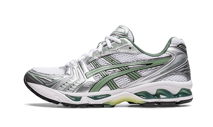 Gel-Kayano 14 White Pure Silver Slate Grey Sage - 1201A019-107