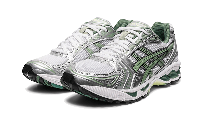 Gel-Kayano 14 White Pure Silver Slate Grey Sage - 1201A019-107