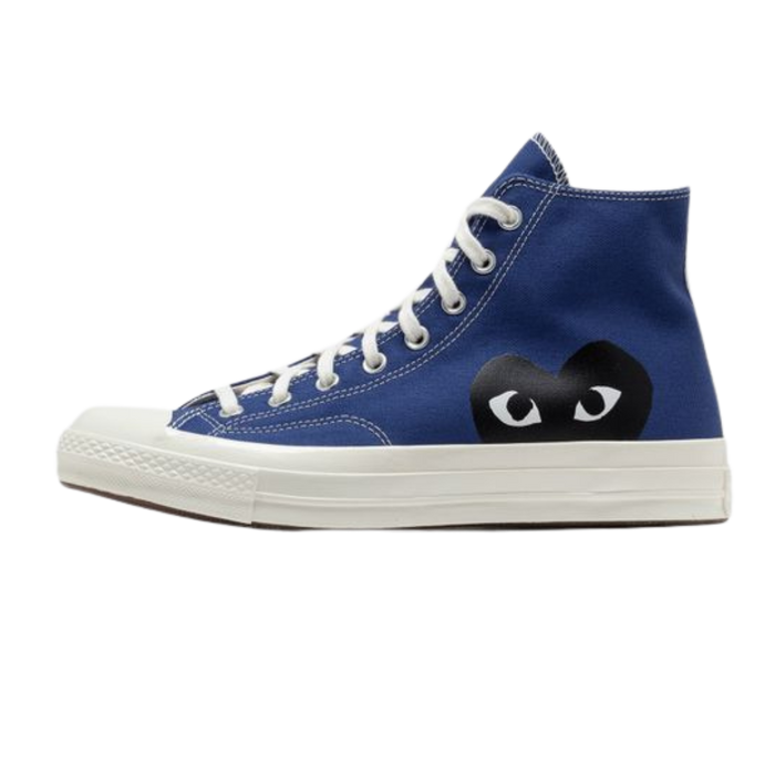 Converse Chuck Taylor All Star 70 Hi Comme des Garcons PLAY Blue Quartz