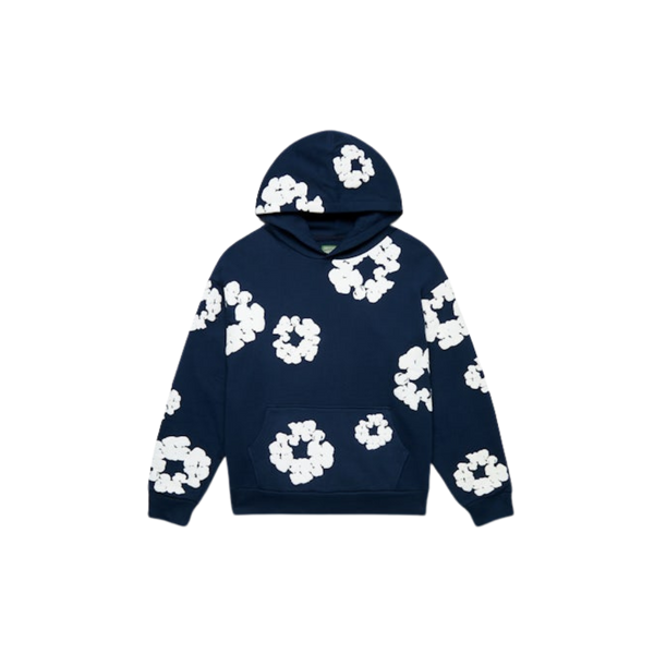 Denim Tears The Cotton Wreath Hoodie Navy
