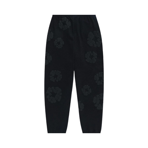 Denim Tears The Cotton Wreath Jogginghose Schwarz Monochrom
