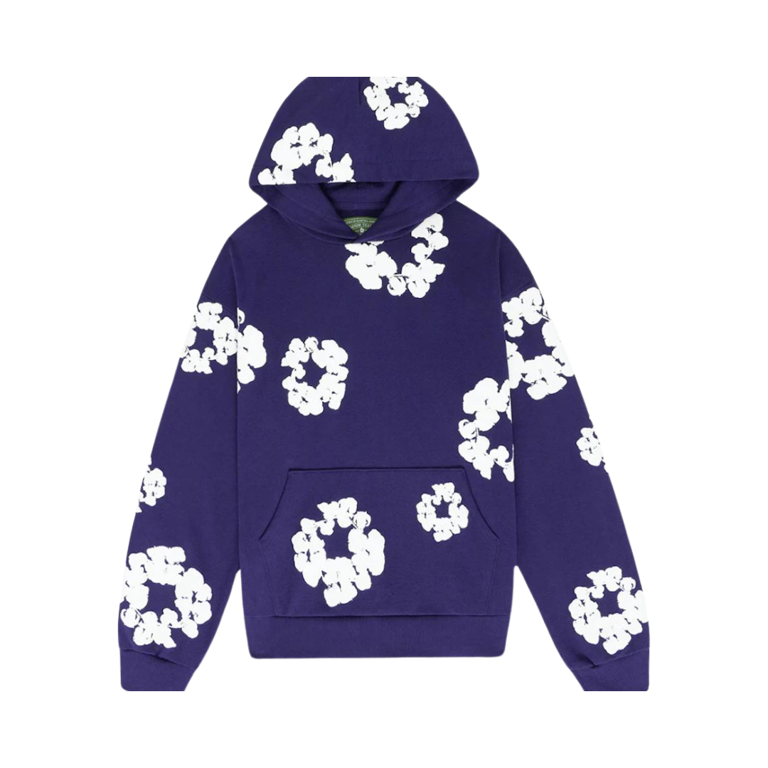 Denim Tears The Cotton Wreath Hoodie Purple