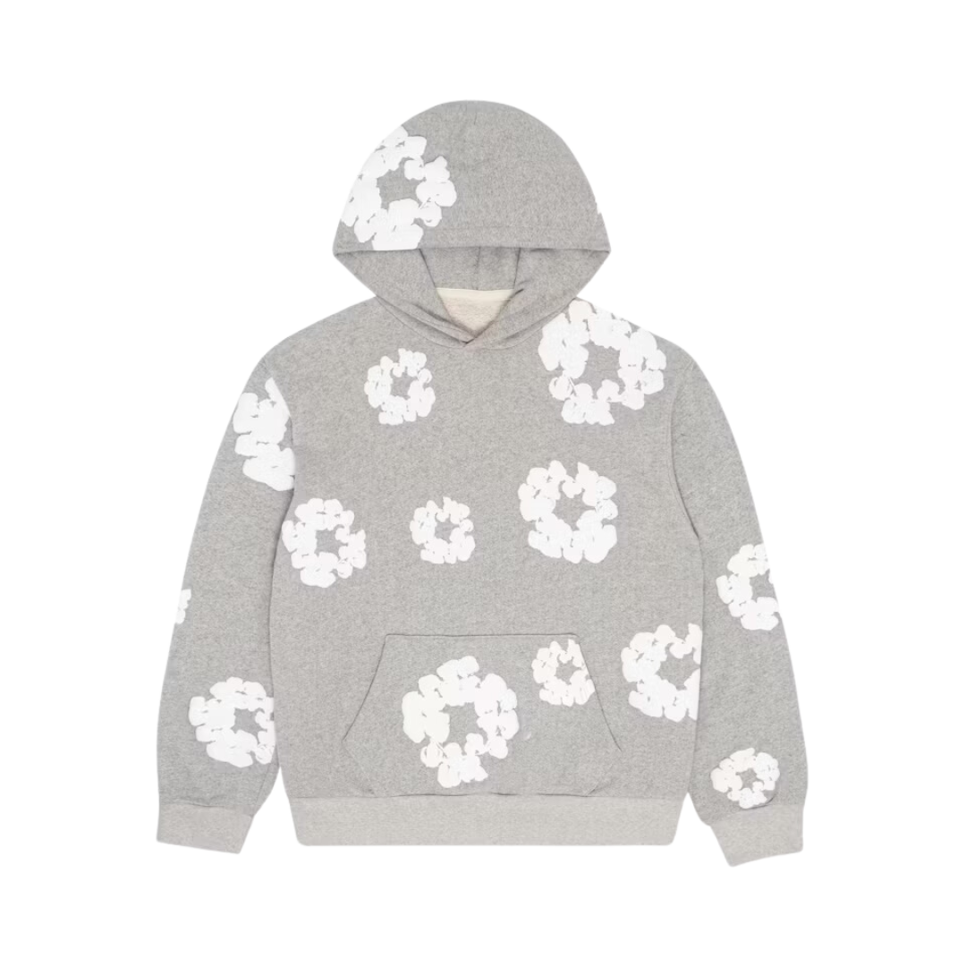 Denim Tears The Cotton Wreath Hoodie Grey