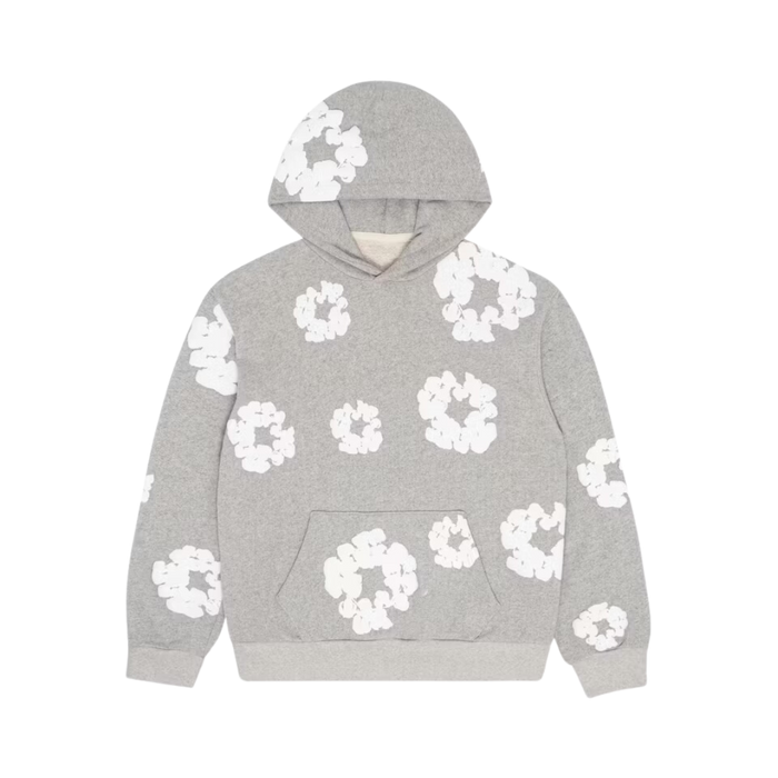 Denim Tears The Cotton Wreath Hoodie Grey