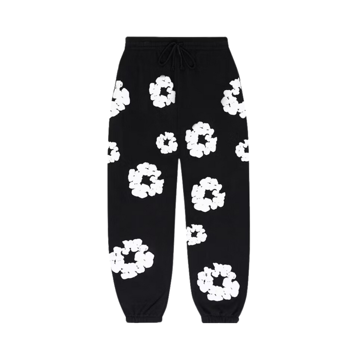 Denim Tears The Cotton Wreath Sweatpants Black