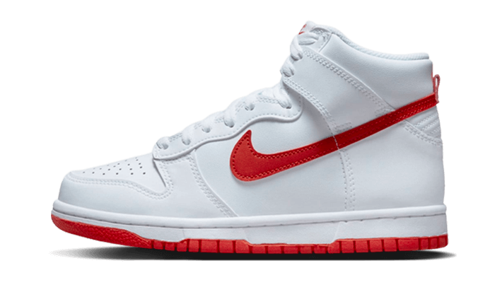 Dunk High White Picante Red - DV0828-100 / DB2179-111