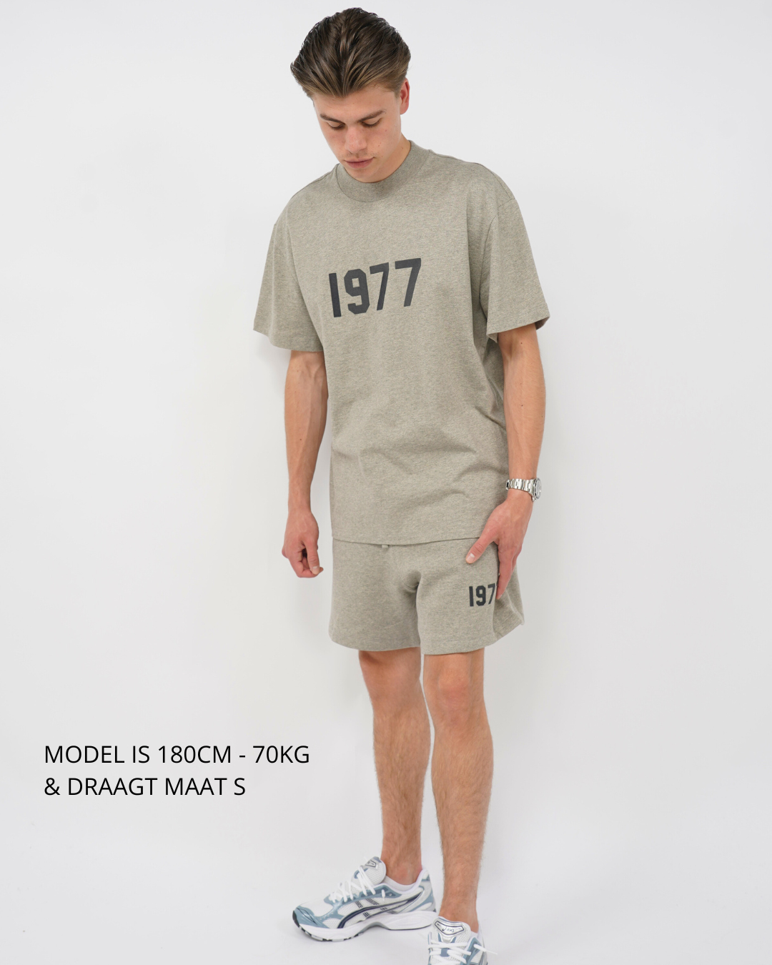 Fear of God Essentials 1977 Dark Oatmeal Summer Set