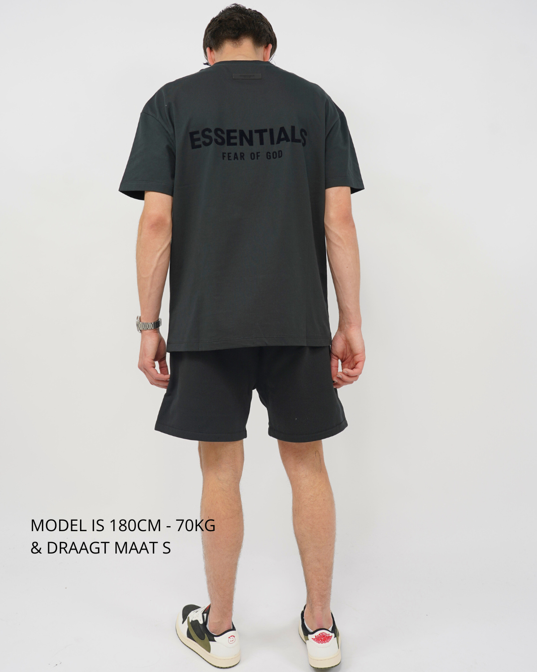 Fear of God Essentials Black Limo Summer set