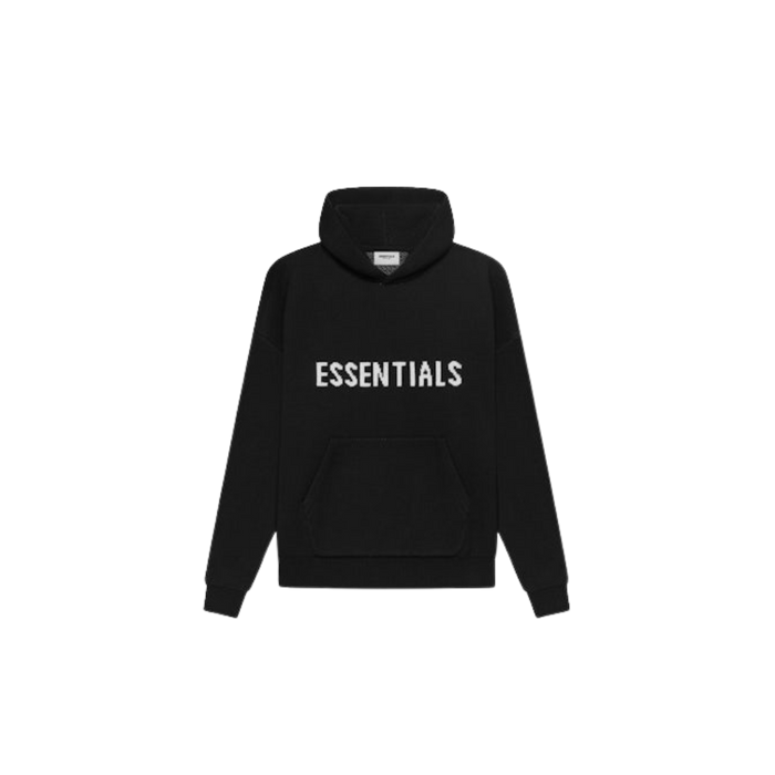 Fear of God Essentials Knit Pullover Hoodie (SS21) Black