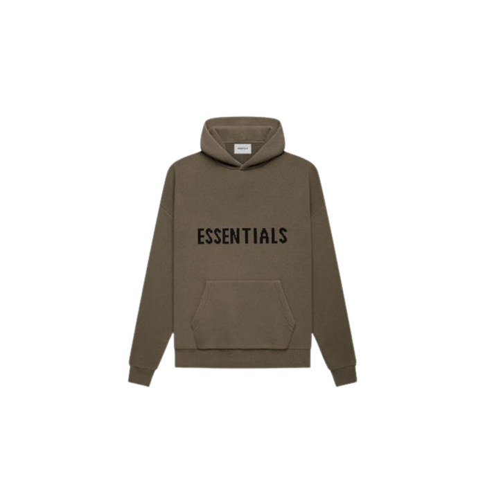 Fear of God Essentials Knit Pullover Hoodie Harvest