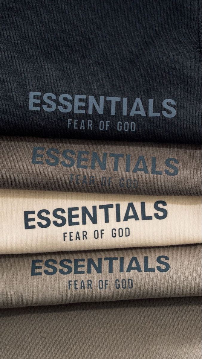 Fear of God Essentials Off Black Summer Set