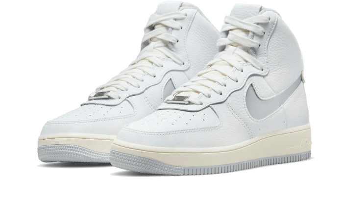 Air Force 1 High Sculpt White Silver - DC3590-101