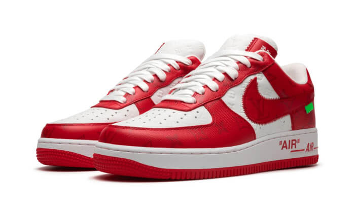 Air Force 1 Low Louis Vuitton White Red - 1A9VA9