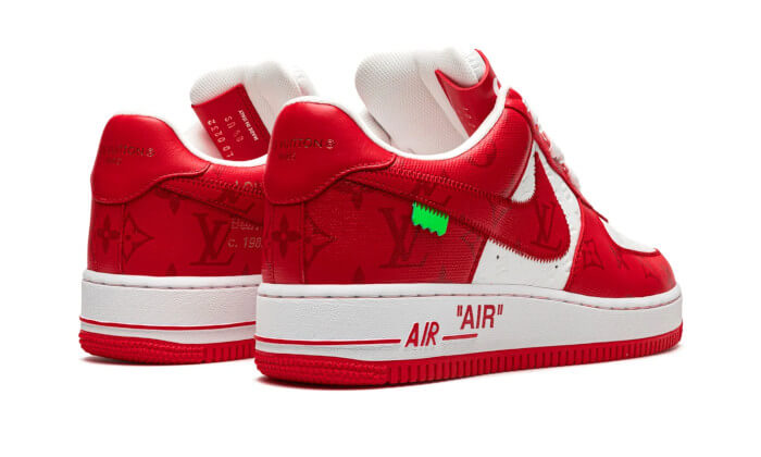 Air Force 1 Low Louis Vuitton White Red - 1A9VA9