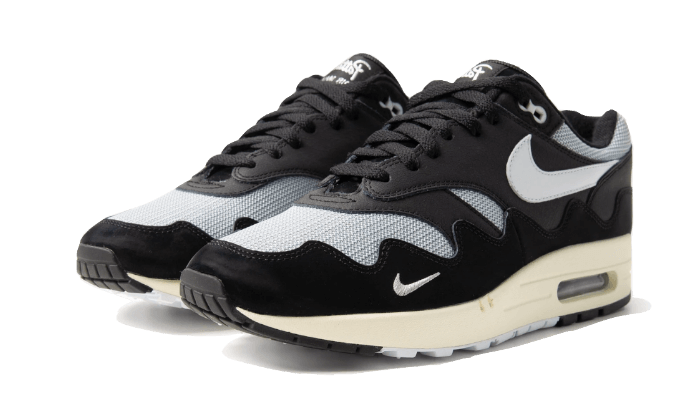 Air Max 1 Patta Black Grey (Special Box + Bracelet) - DQ0299-001