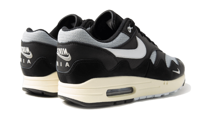 Air Max 1 Patta Black Grey (Special Box + Bracelet) - DQ0299-001