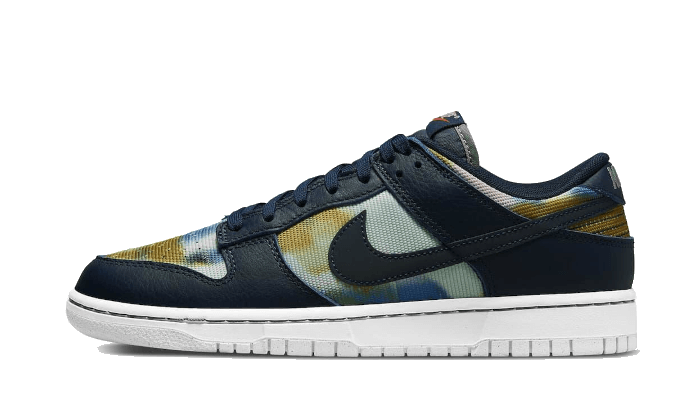 Dunk Low Graffiti Navy - DM0108-400 / DM1051-400