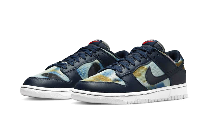 Dunk Low Graffiti Navy - DM0108-400 / DM1051-400