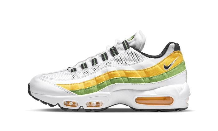 Nike Air Max 95 Essential White Green Apple Tour Yellow