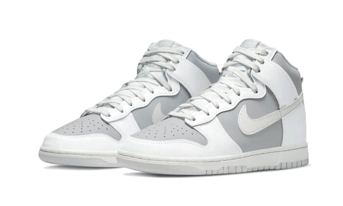 Dunk High Retro Grey White - DJ6189-100