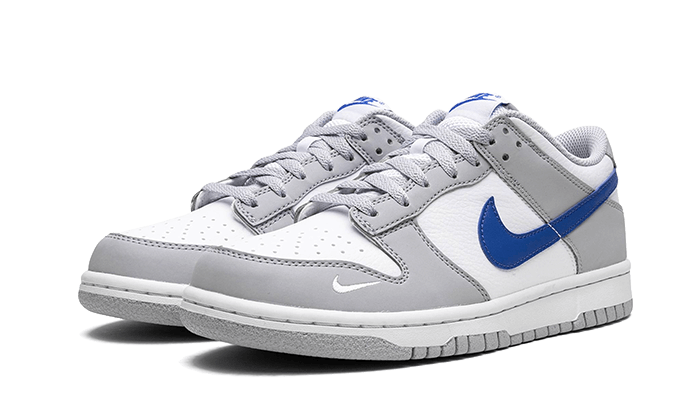 Dunk Low Mini Swoosh Wolf Grey Game Royal - FN3878-001