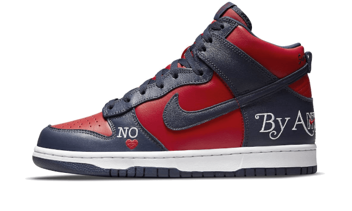 SB Dunk High Supreme By Any Means Navy - DN3741-600