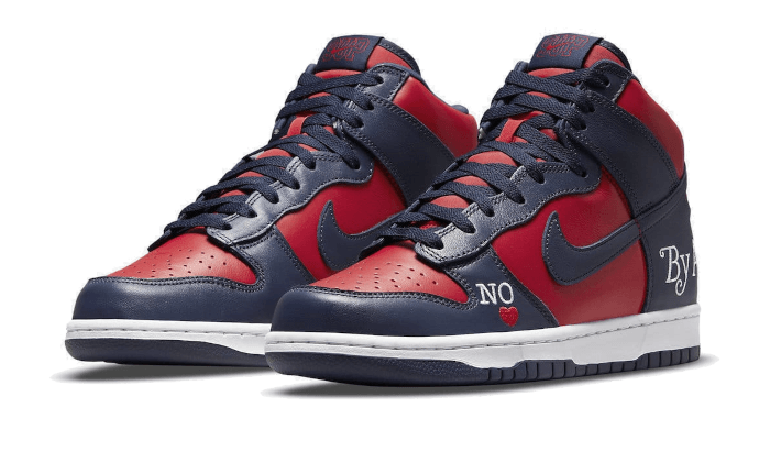 SB Dunk High Supreme By Any Means Navy - DN3741-600