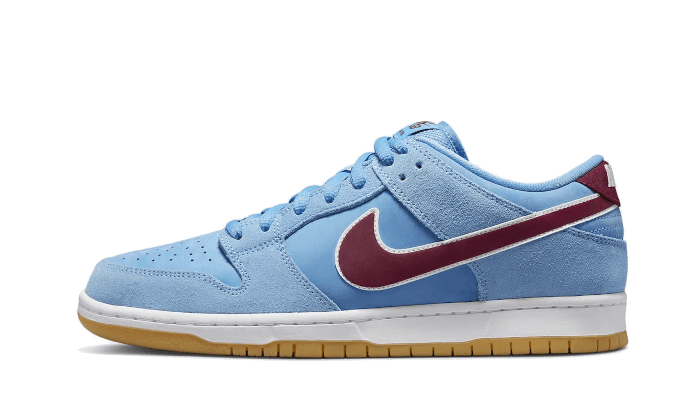 SB Dunk Low Valour Blue Team Maroon - DQ4040-400