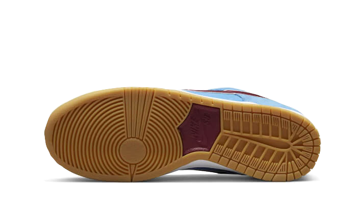 SB Dunk Low Valour Blue Team Maroon - DQ4040-400