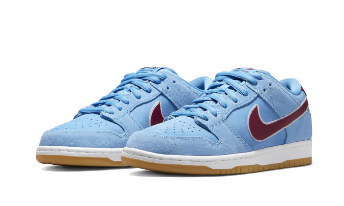 SB Dunk Low Valour Blue Team Maroon - DQ4040-400